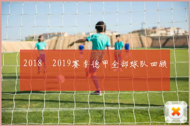 2018–2019赛季德甲全部球队回顾